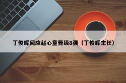 丁俊晖回应赵心童晋级8强（丁俊晖主任）